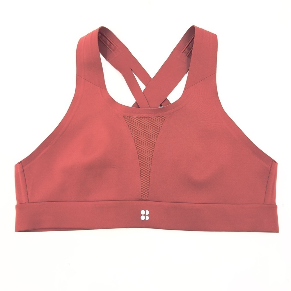 Sweaty Betty Sports Bra Womens 36A High Impact Wireless Yoga Pilates Gym Stretch - Picture 2 of 9